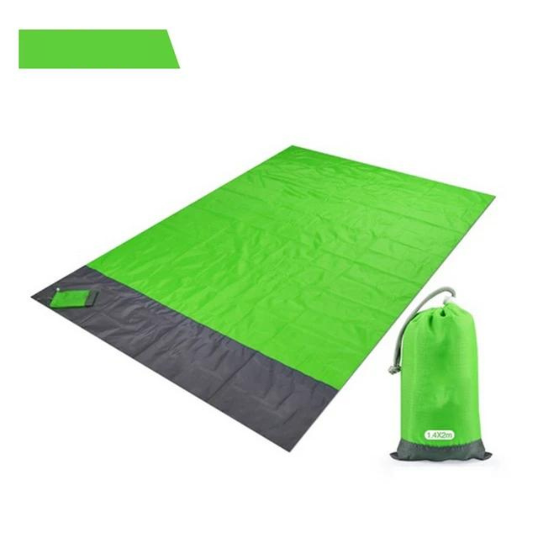 outdoor equipment : Towey - Waterdichte strandmat, draagbare picknickmat voor buiten in Groente van Pantino