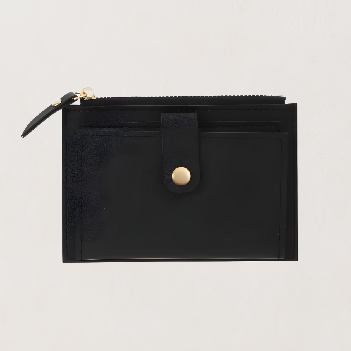 : Léonie-kaarthouder in Zwart van Pantino