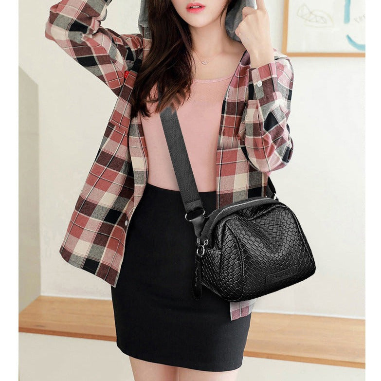 bags : Mila | Handgemaakte handgeweven tas met grote inhoud in van Pantino