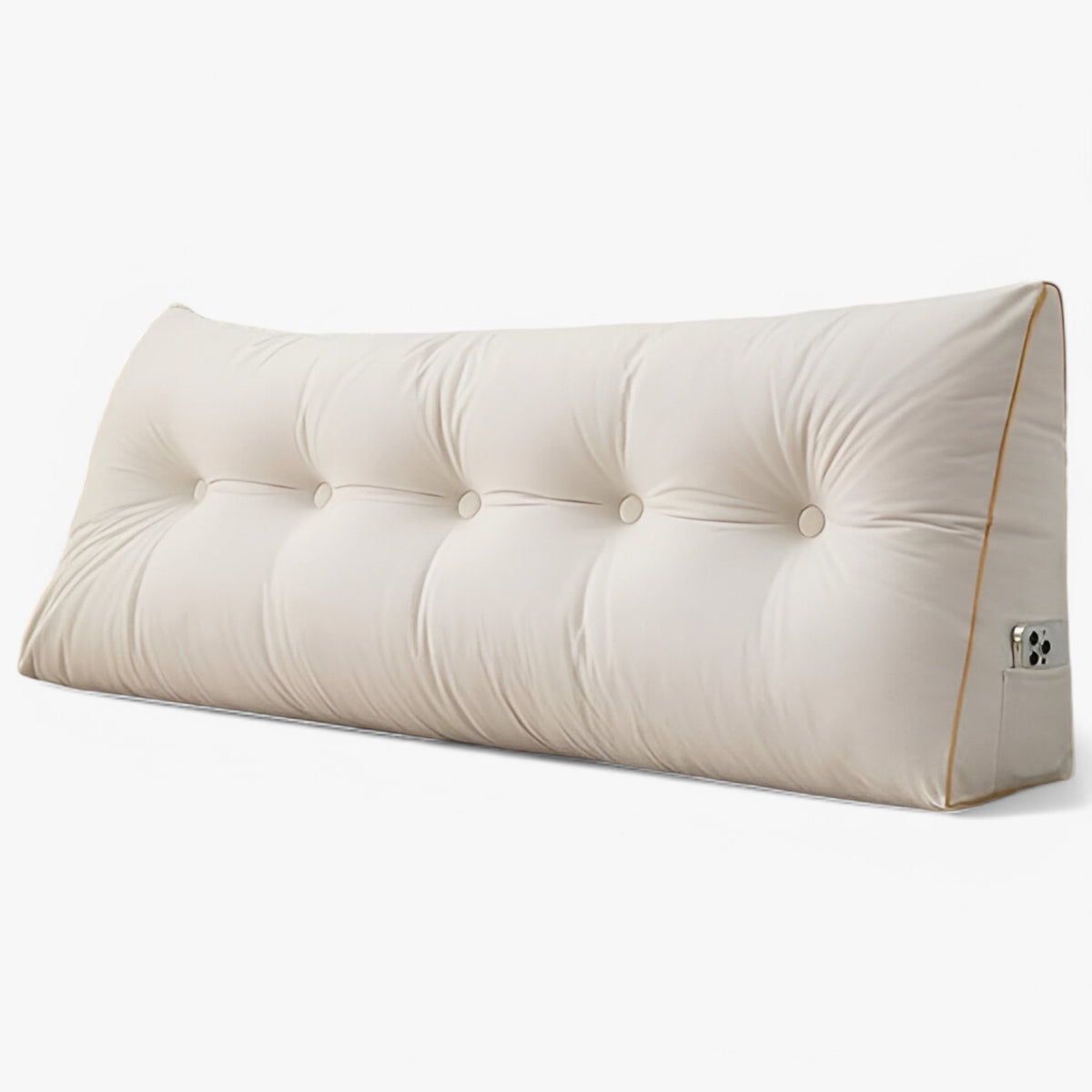 home & garden : CushJoy - Grote liefdes kussen | Perfect ontspanningsroutine in Wit van Pantino