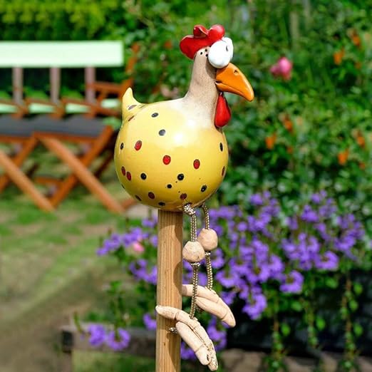 home & garden : Grappige kip | Tuinstekers van hoogwaardige materialen - de meest unieke blikvanger van het jaar in van Pantino