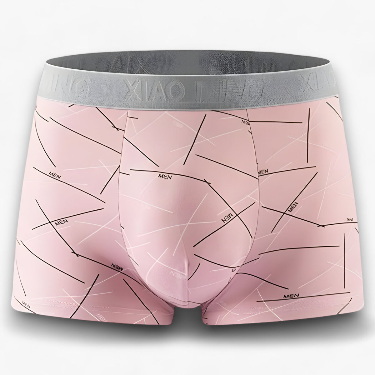 men's fashion : Liam | Heren Boxers - Lichtgewicht stof voor ademende pasvorm (5+5 GRATIS) in 5+5 GRATIS Roze van Pantino