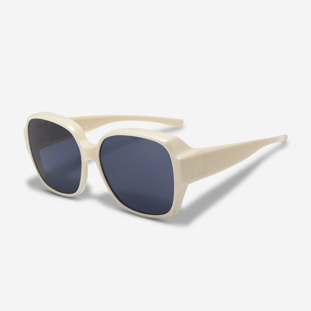 accessories : ClipShades | Stijlvolle Overzetzonnebrillen voor Brildragers in Crema Pro van Pantino