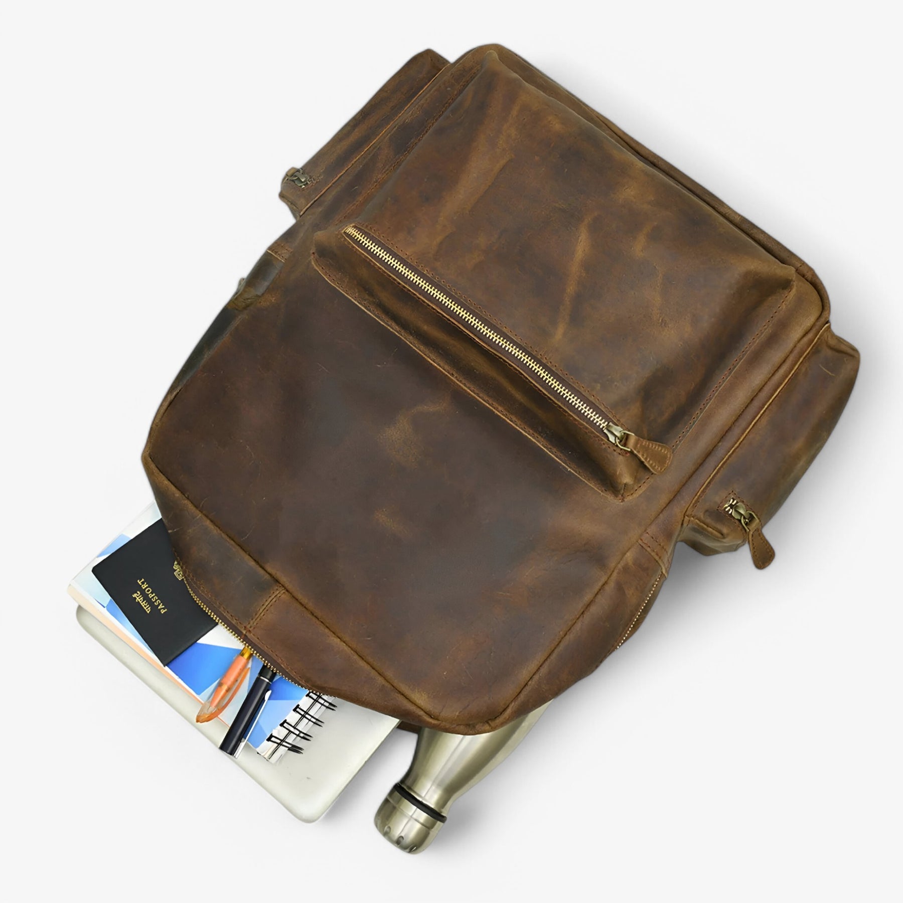Barclay | Buffel Leren Rugzak - €25 : Barclay | Buffel Leren Rugzak in van Pantinoshop