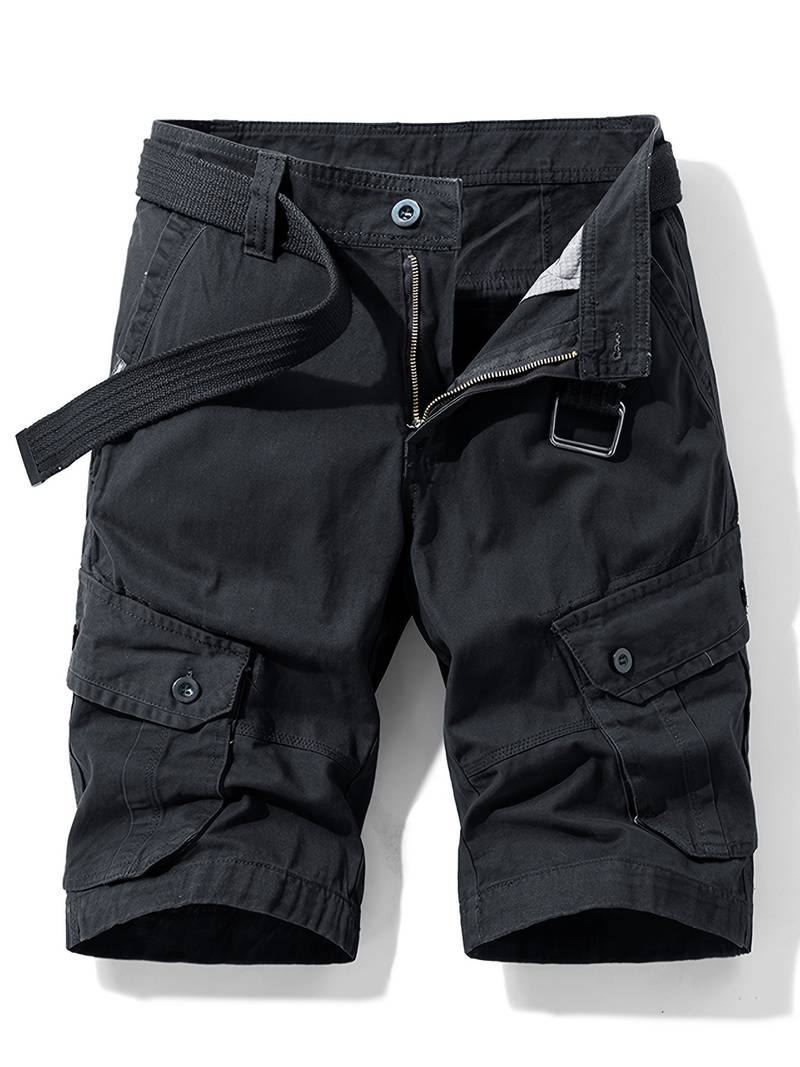 men's fashion : Felipe | Heren Shorts Met Trekkoord in Zwart van Pantinoshop