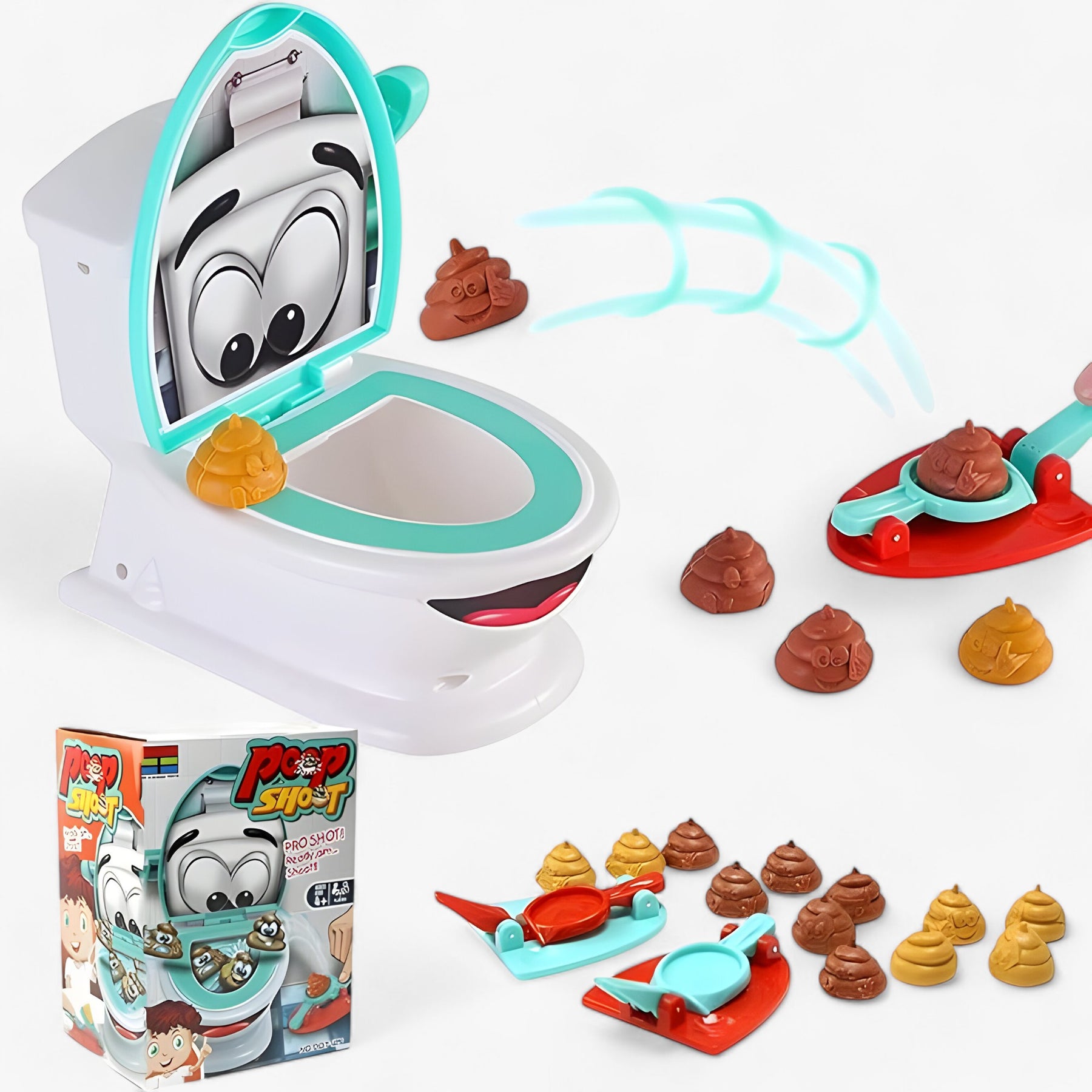 other : Lola | Catapult Toilet Poep Bordspel | Grappige interactie in van Pantinoshop