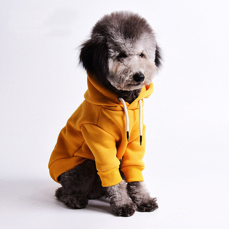 pets : Dunne Fleece effen kleur pullover voor honden in van Pantino