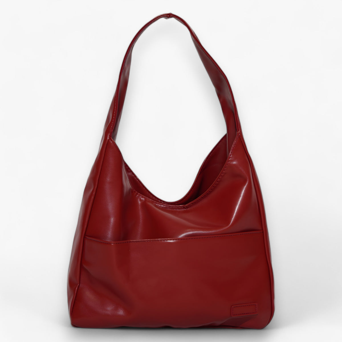 bags : Iedere Dag BB Tas - Versie Met Rits in Rood van Pantino