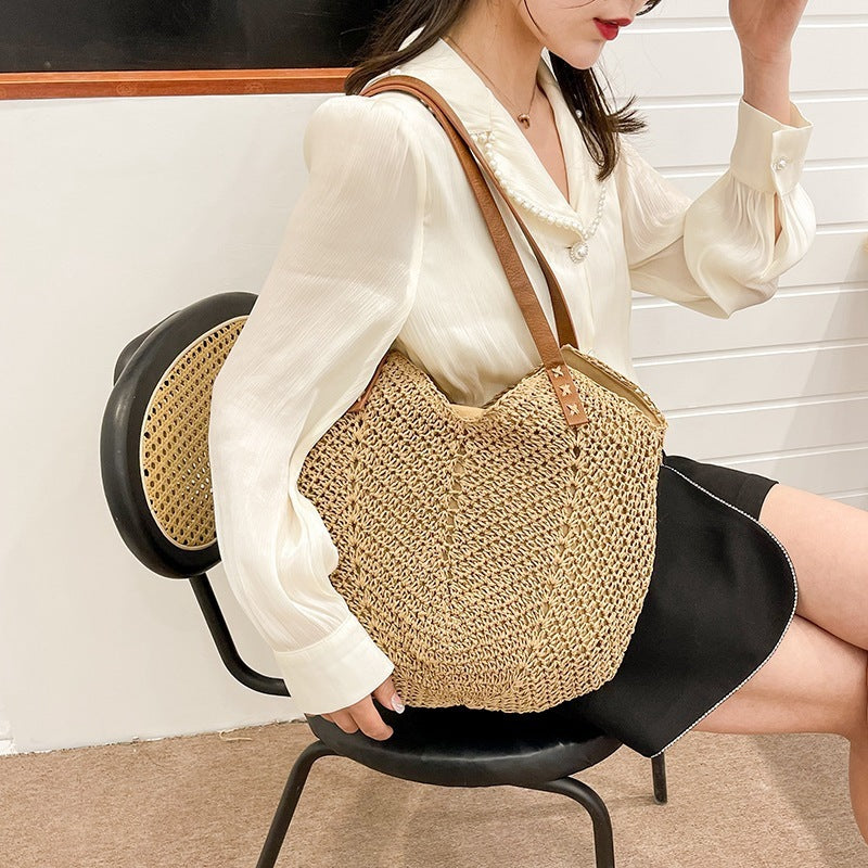 bags : Veala | Strand hol gevlochten monofilament tas in van Pantino