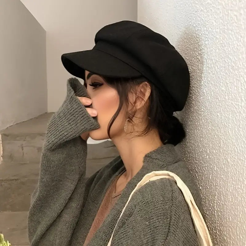 accessories : Comfortabele baret muts in van Pantino