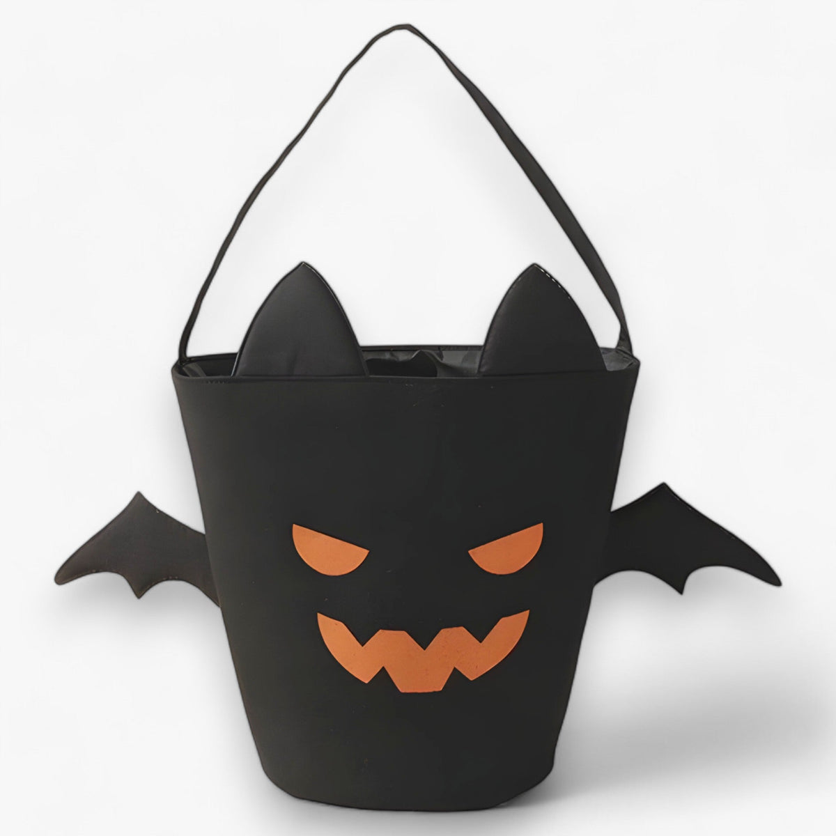 bags : Jolly | Pumpkin Candy Basket - Leuke mand voor Halloween-feestjes en cadeaus in Zwart 1 van Pantino