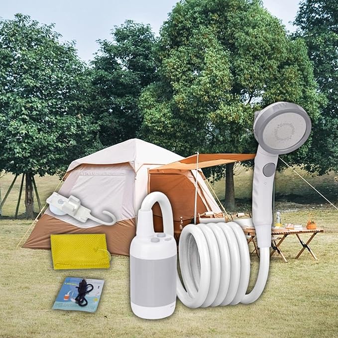 outdoor equipment : Portable Camping Shower - Overal Toegang Tot Een Comfortabele Douche in van Pantino