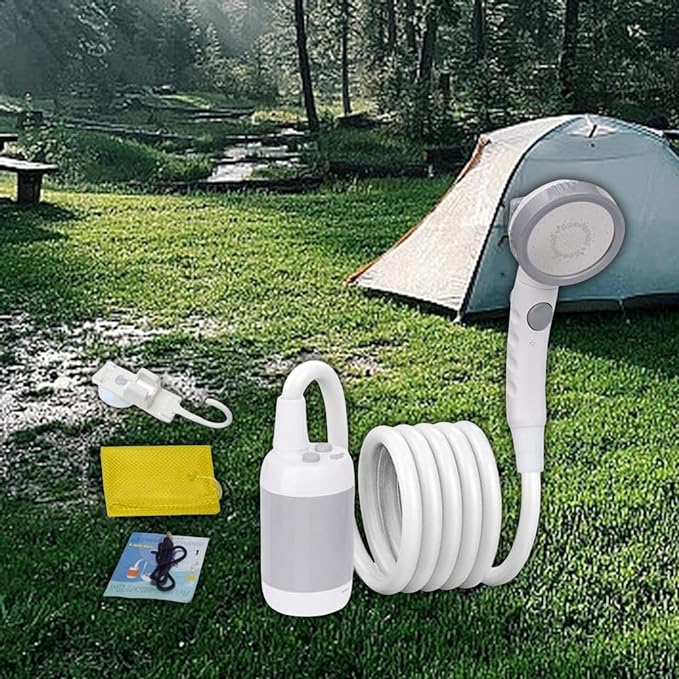 outdoor equipment : Portable Camping Shower - Overal Toegang Tot Een Comfortabele Douche in van Pantino