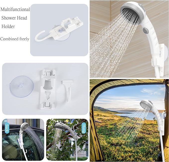 outdoor equipment : Portable Camping Shower - Overal Toegang Tot Een Comfortabele Douche in van Pantino