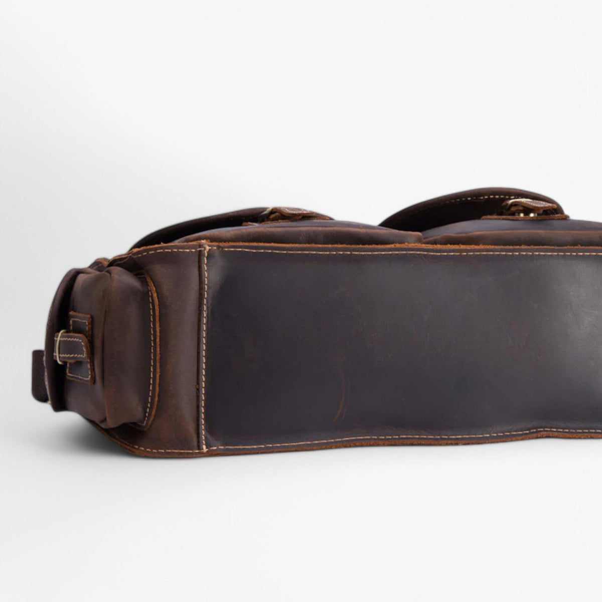 bags : Achille | Vintage Leren Aktetas in van Pantinoshop