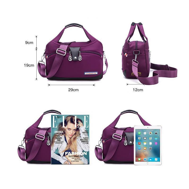 bags : MultiSafe - Waterdichte Nylon Handtas in van Pantino