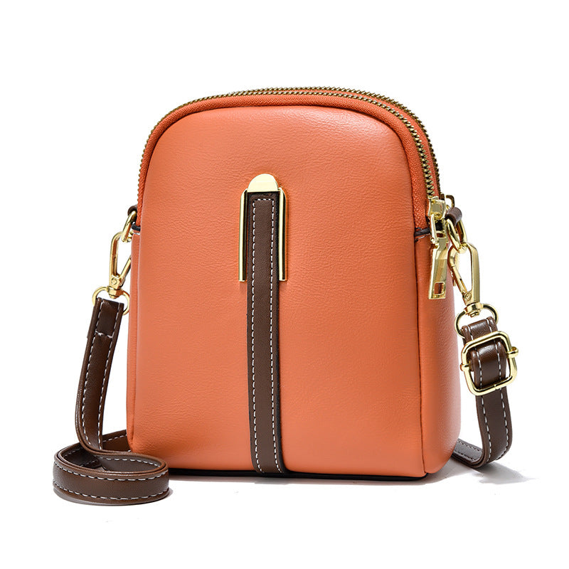 bags : Floren - Mini Crossbody Tas in Oranje van Pantino