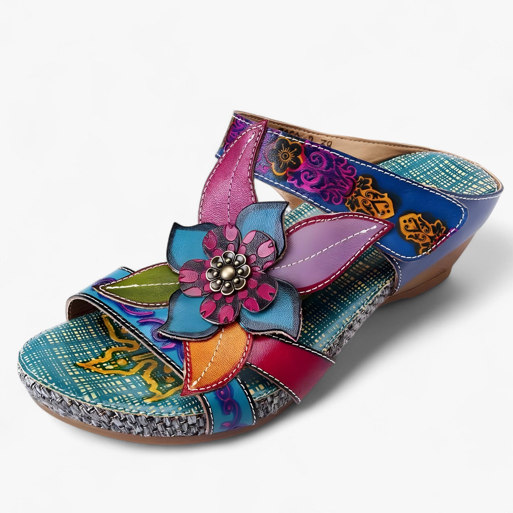 men's fashion : Dalia | Sandalen Bohemia in Blauw Bali van Pantinoshop