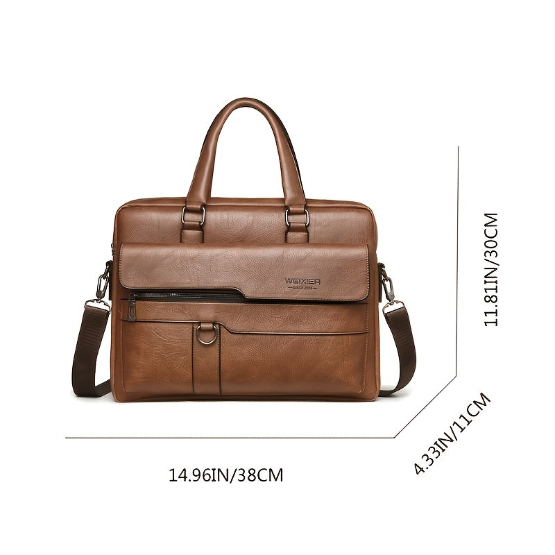 bags : 1 st Herentas Handtas Schoudertas Retro Tas in van Pantino