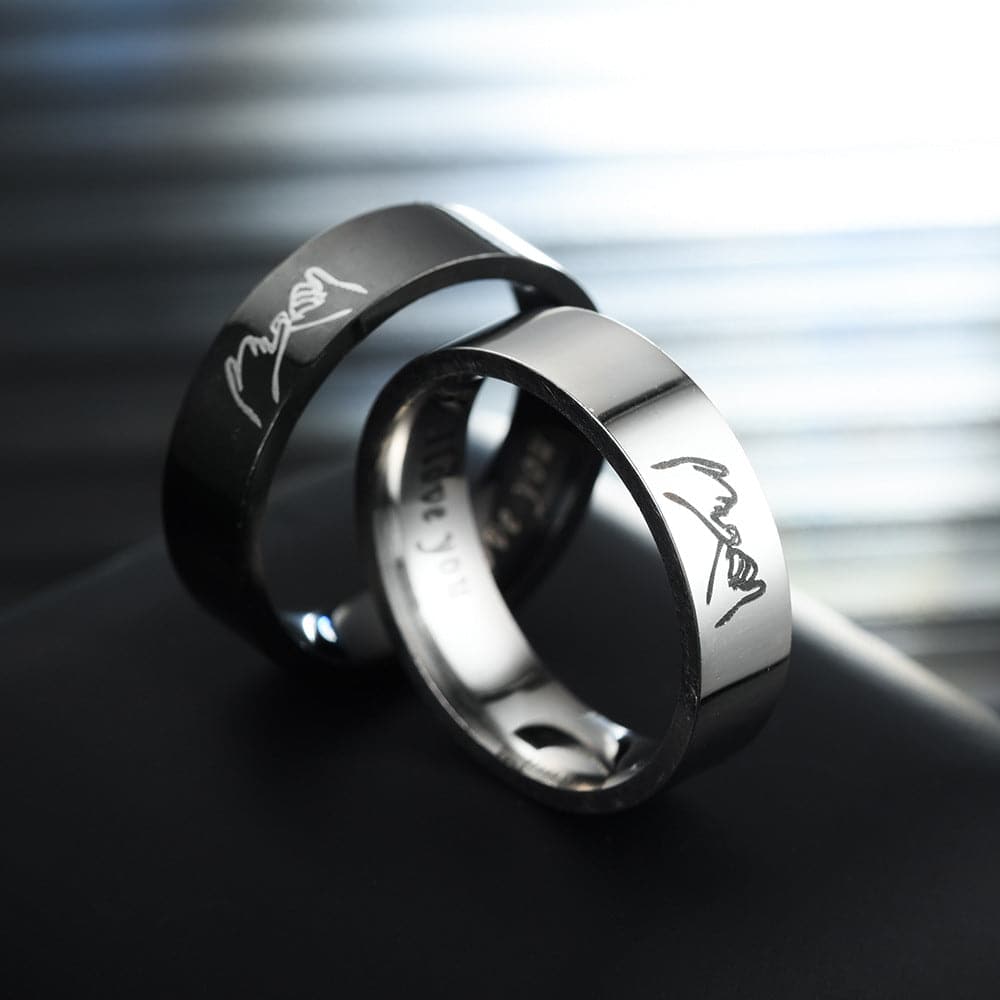 accessories : Eclips - Tungsten Carbide Herenring in van Pantino