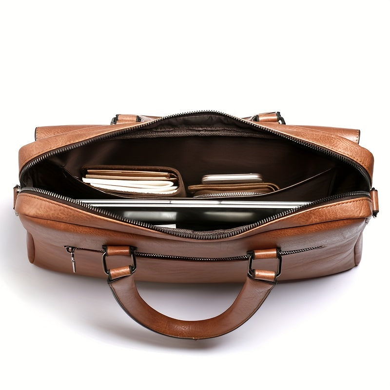 bags : 1 st Herentas Handtas Schoudertas Retro Tas in van Pantino