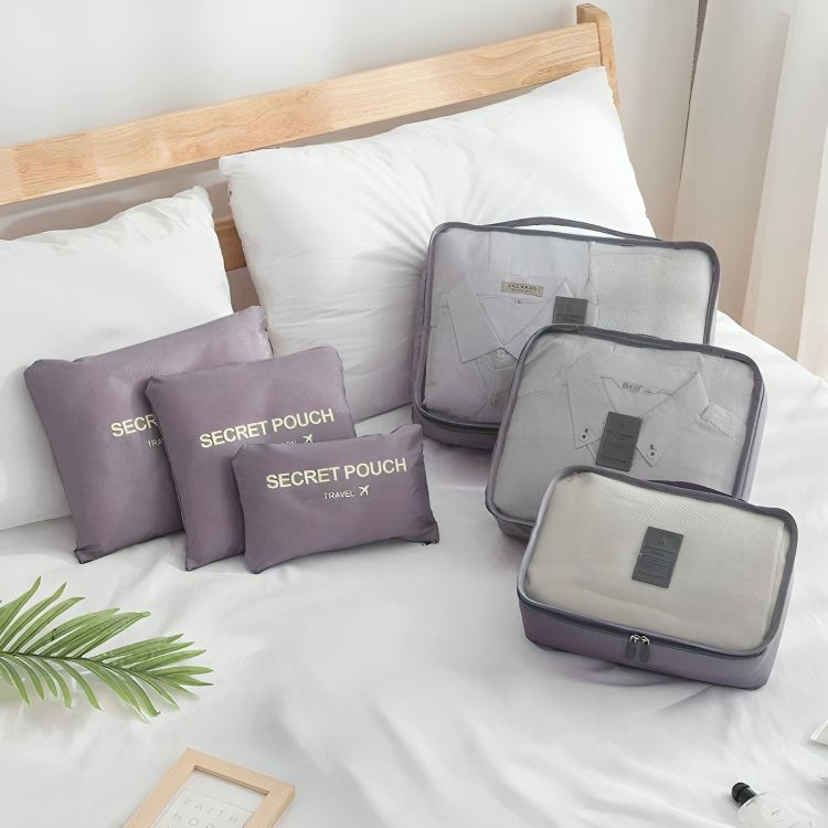 bags : 7-Delige Opbergtassenset Voor Reisbagage in van Pantino