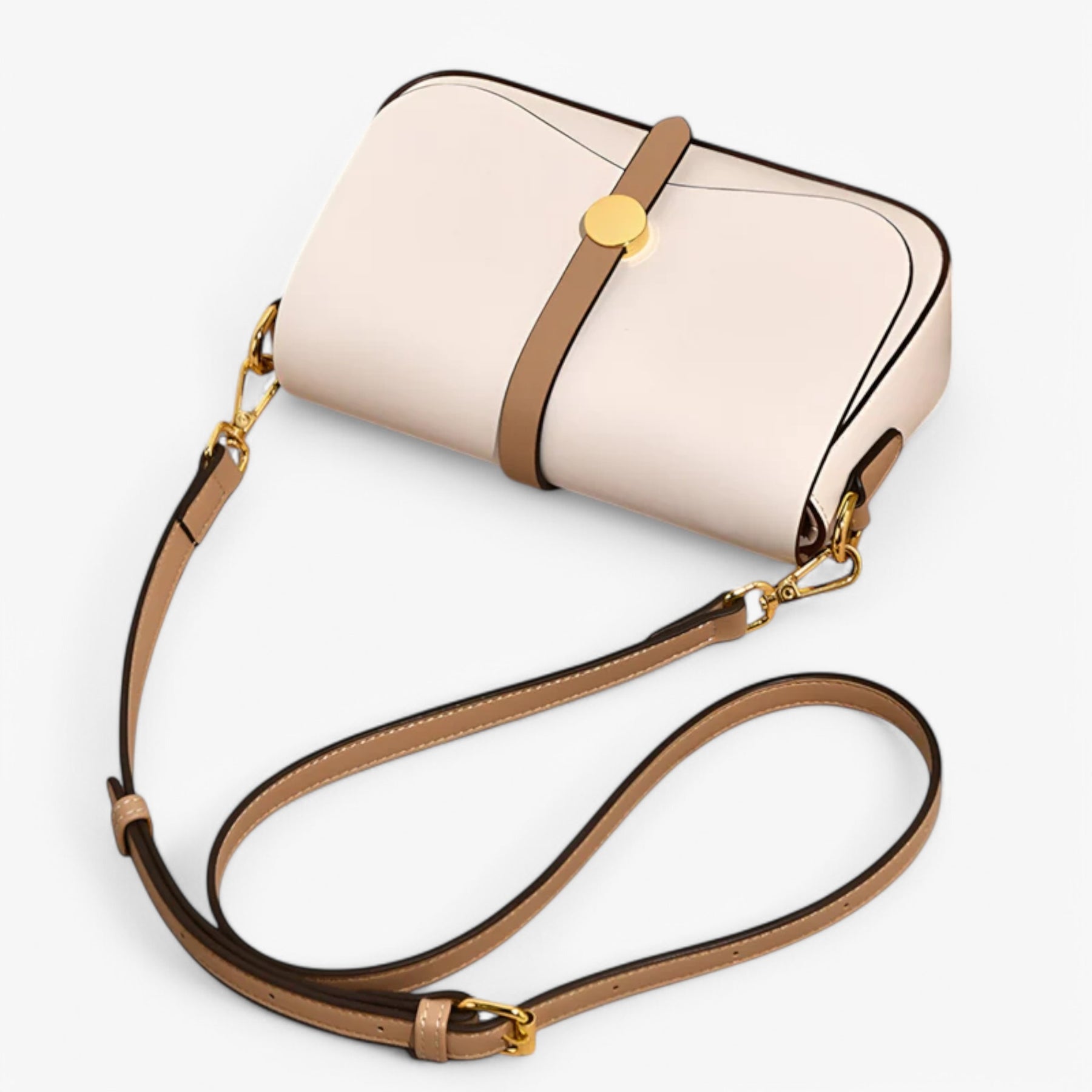 Kenzie | Vegan lederen schoudertas- €25 : Kenzie | Vegan lederen schoudertas in van Pantinoshop