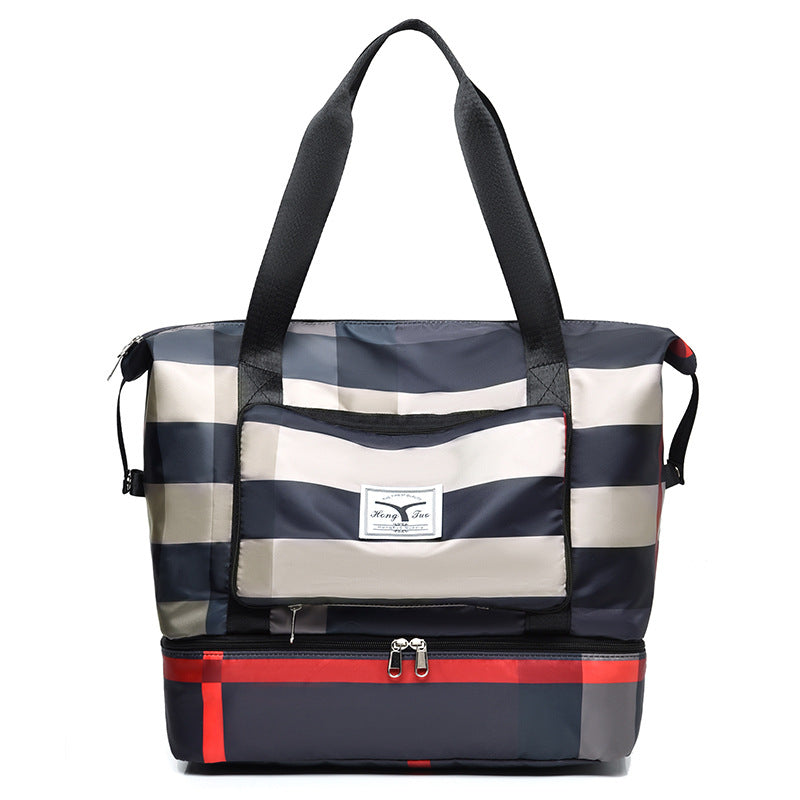 bags : Lana Grote Travel Tas in Zwart van Pantino