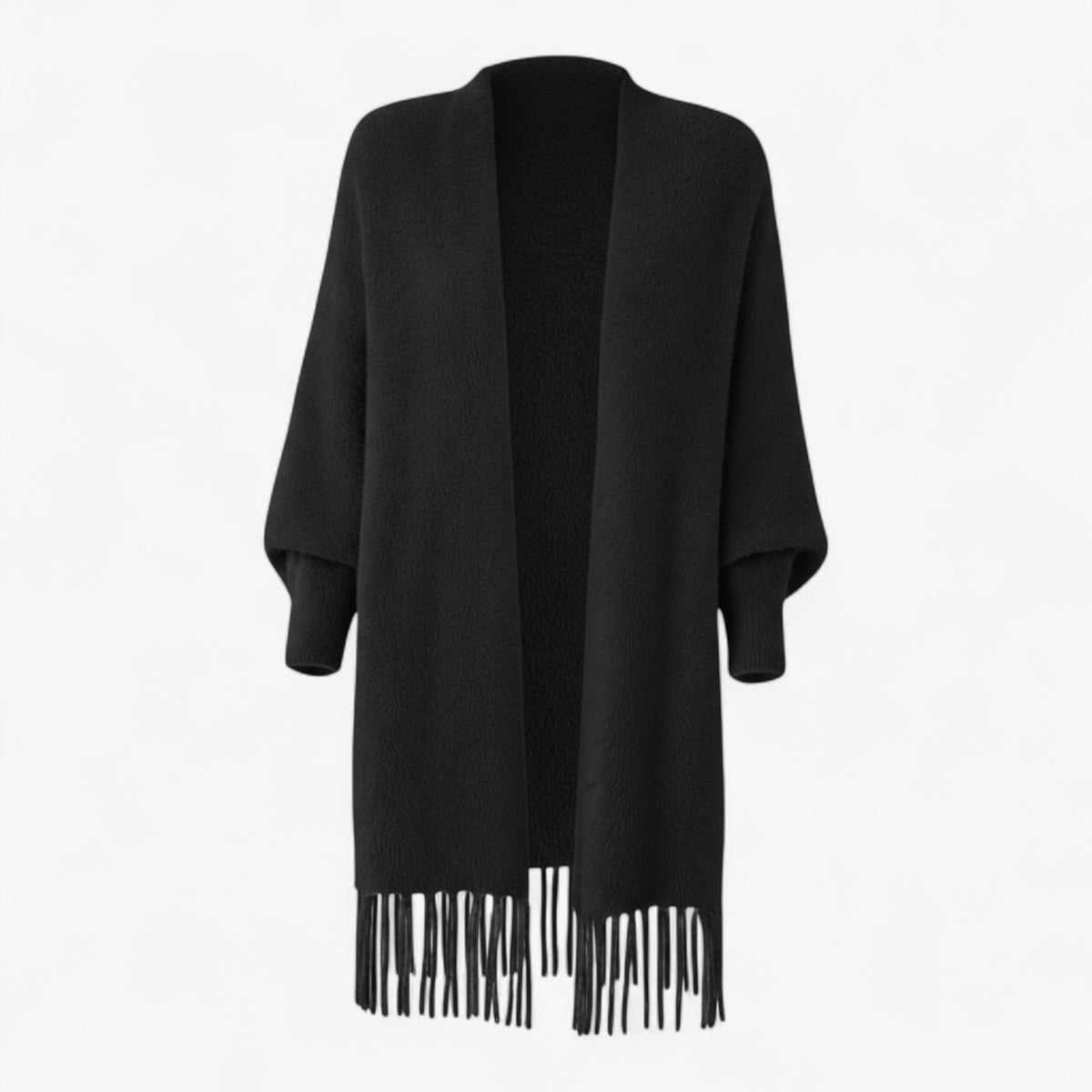 Clothes : Abia | Elegant minimalistisch jasje in Zwart van Pantino