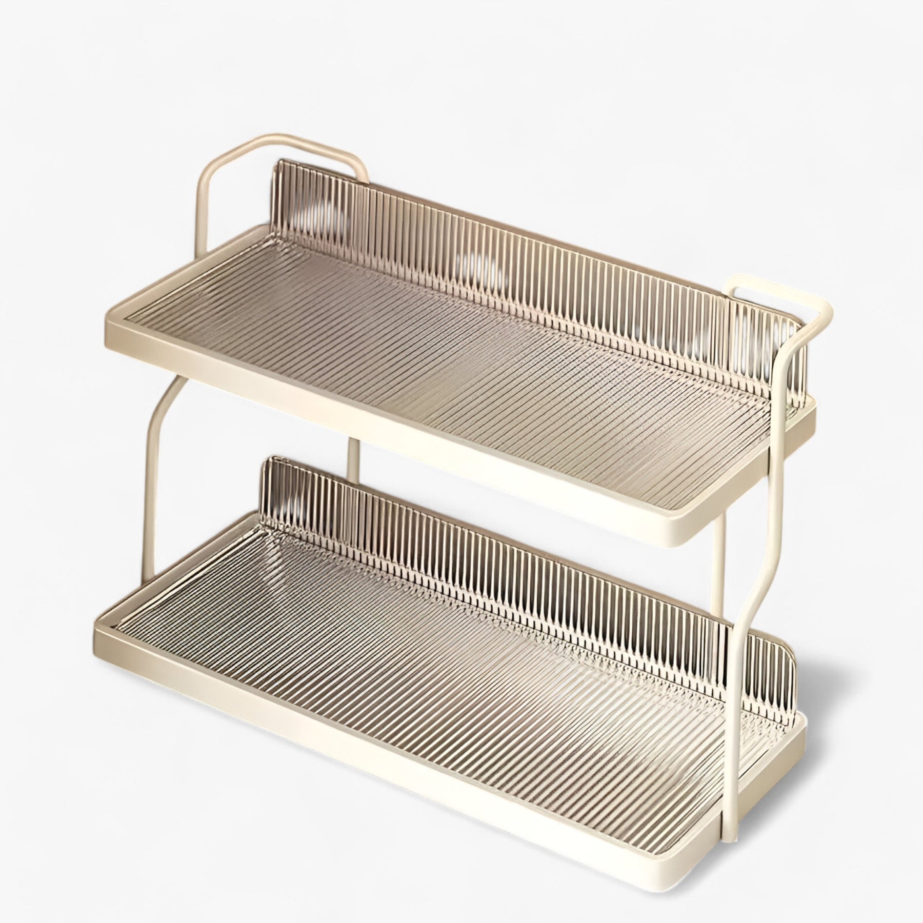 home & garden : Clara | Acryl Kruidenkast Organizer in wit 2-laags van Pantinoshop