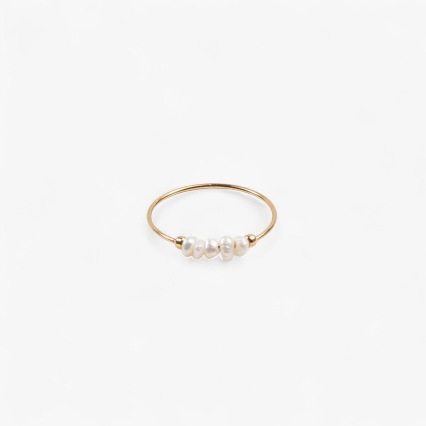 Ringen : Stijlvolle Mini Pearl Ring voor Dames in van Pantino