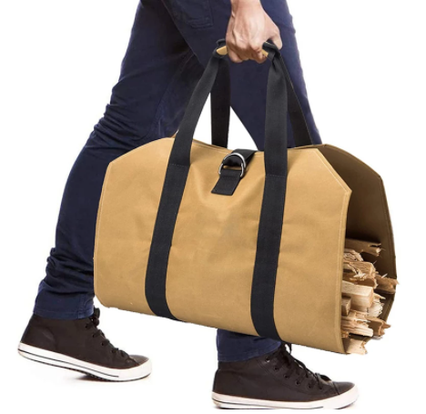 outdoor equipment : Brandhout Draagtas in van Pantino