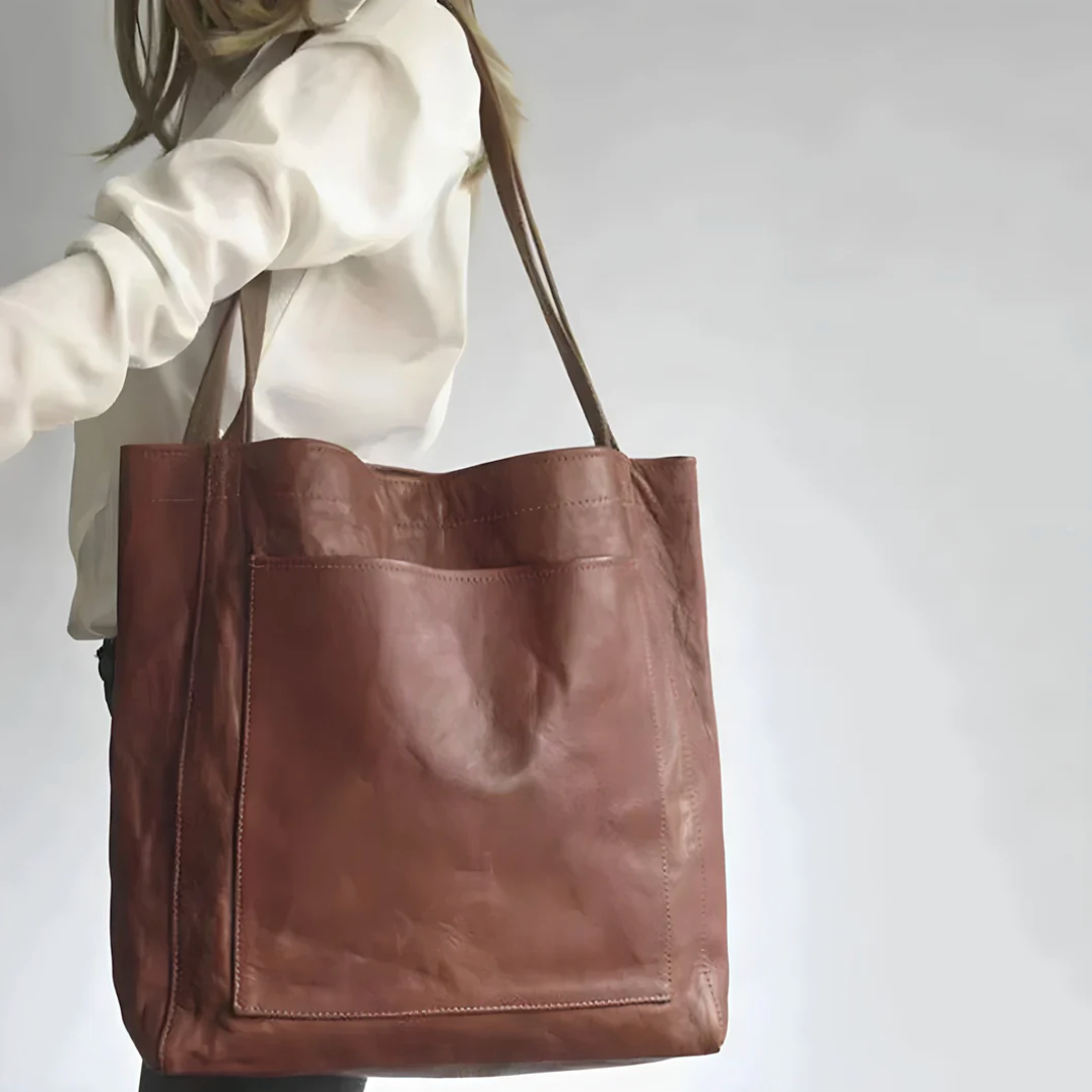 bags : HILDE - Handgemaakte elegante leren tas in van Pantino