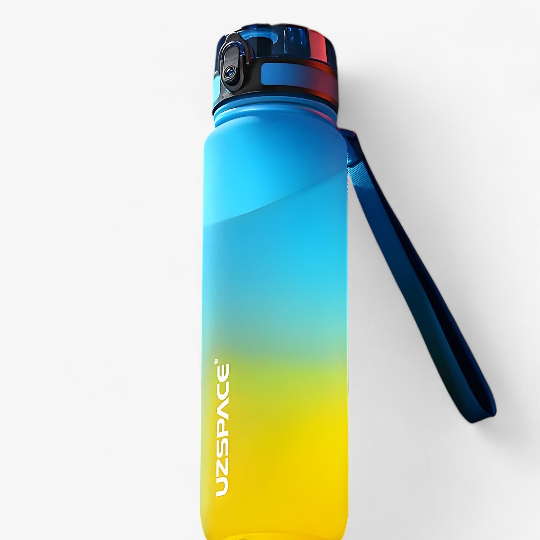 gadgets : HydraShake | Sport shaker bottle - BPA-vrij en lekvrij in Blauw en Geel van Pantino