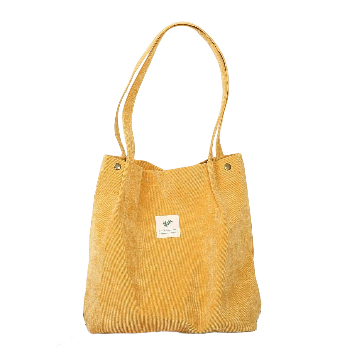 bags : Corduroy Tas in Geel van Pantino