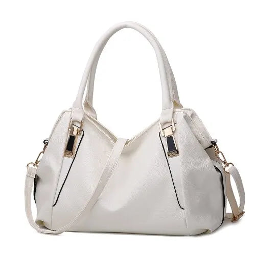 bags : ELS - Leren handtas in verschillende kleuren voor dames in Wit van Pantino