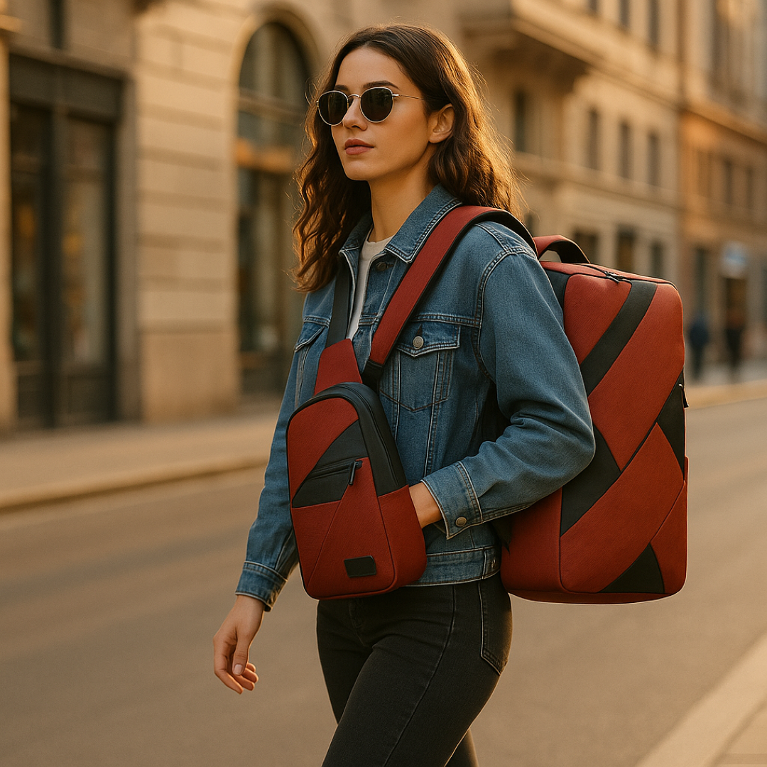 bags : Evan | Set 3 in 1 met rugzak en bijpassende accessoires in van Pantinoshop