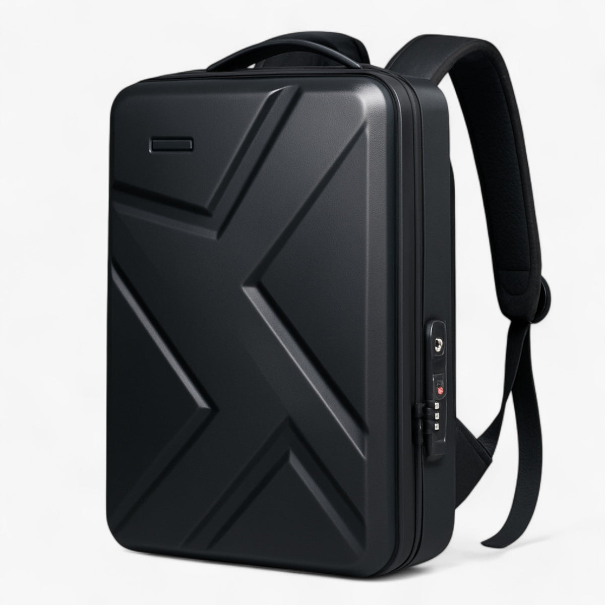 bags : Gabi | Duurzame multikleur rugzak met USB-poort in Zwart van Pantinoshop