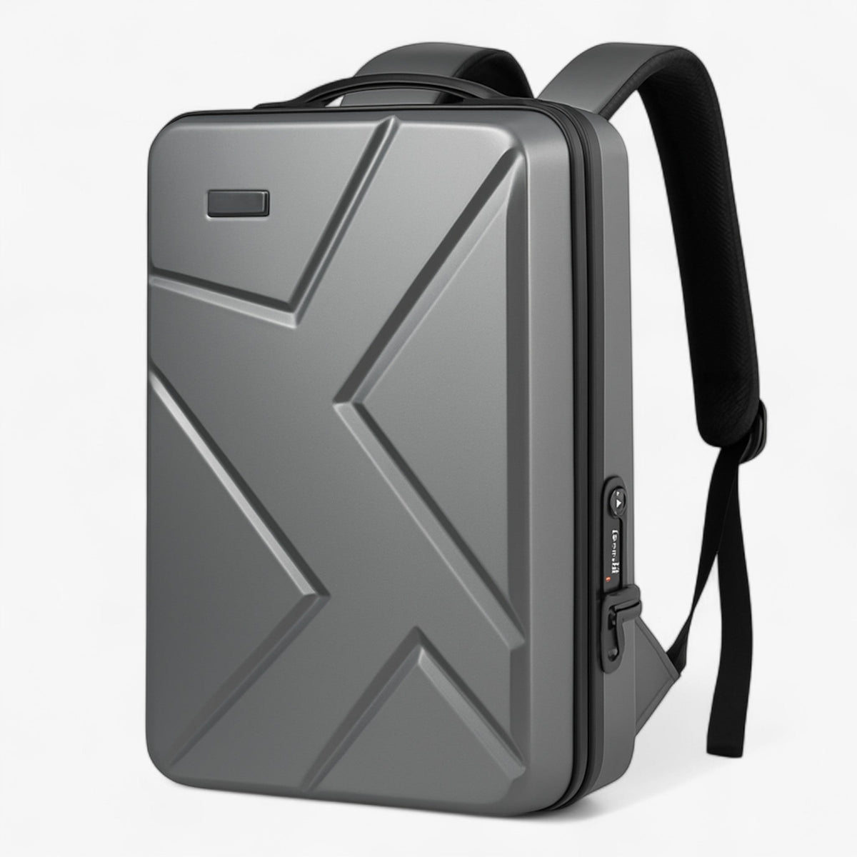 bags : Gabi | Duurzame multikleur rugzak met USB-poort in Grijs van Pantinoshop