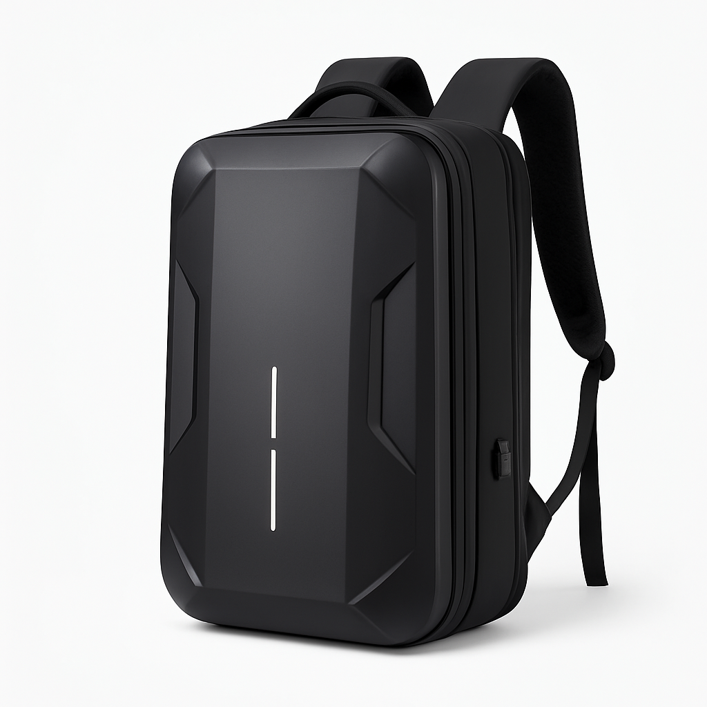 bags : Levi | Waterdichte gaming rugzak met harde schaal in Zwart van Pantinoshop