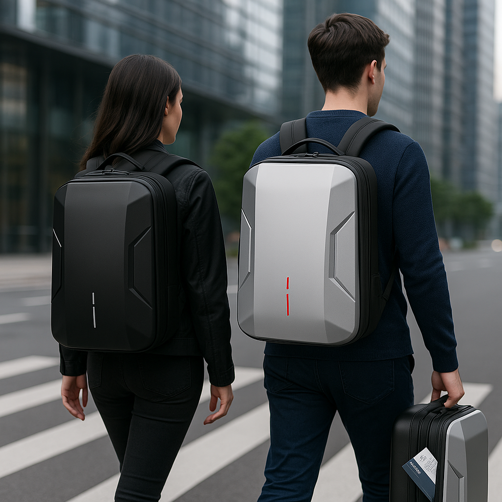 bags : Levi | Waterdichte gaming rugzak met harde schaal in van Pantinoshop