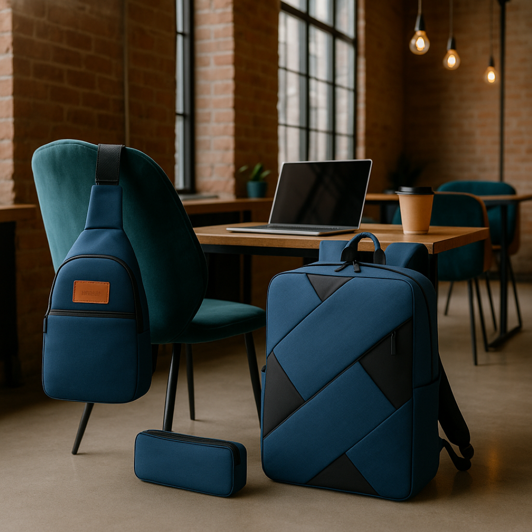 bags : Evan | Set 3 in 1 met rugzak en bijpassende accessoires in van Pantinoshop