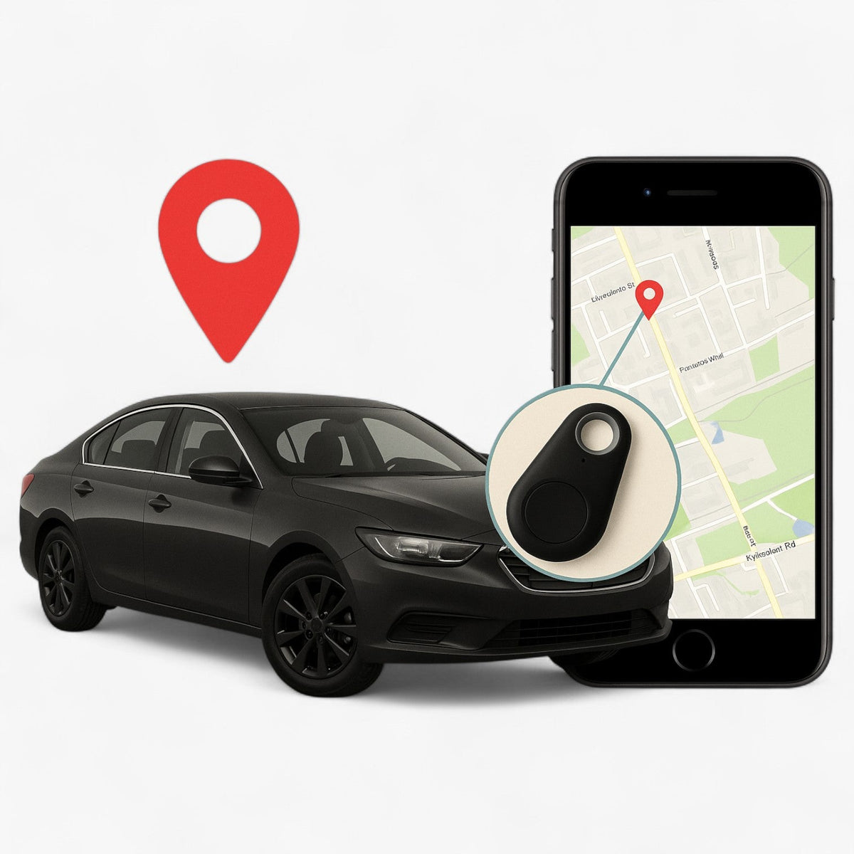 gadgets : Zeno | Mini Tracker Multifunctioneel - Draagbare veiligheid voor elke situatie in van Pantinoshop