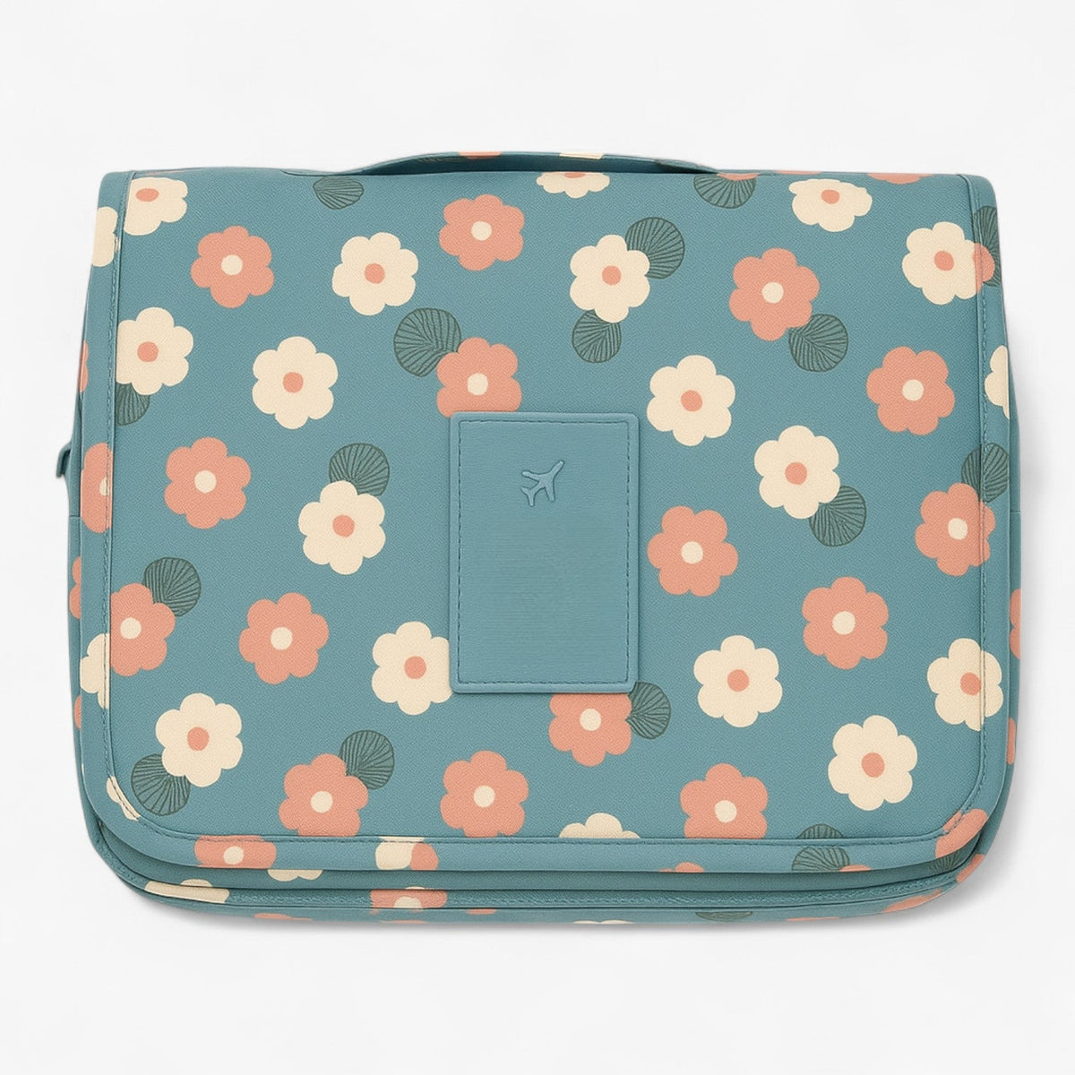 bags : Viaggio | Toilettas - Elegant en ruimtebesparend voor elk avontuur in Blauwe bloemen van Pantinoshop