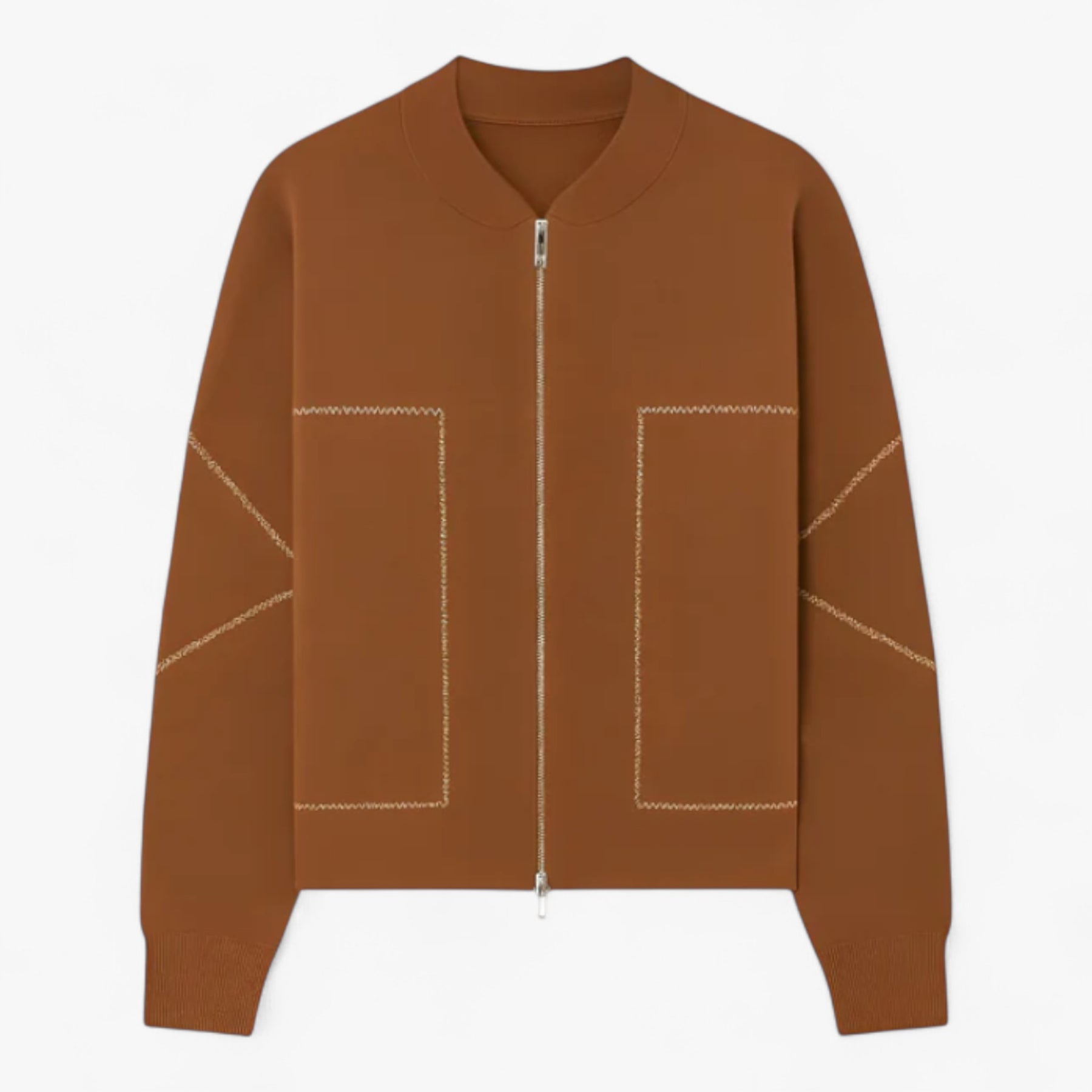 Clothes : Clara | Licht en elegant jasje in Bruin van Pantino