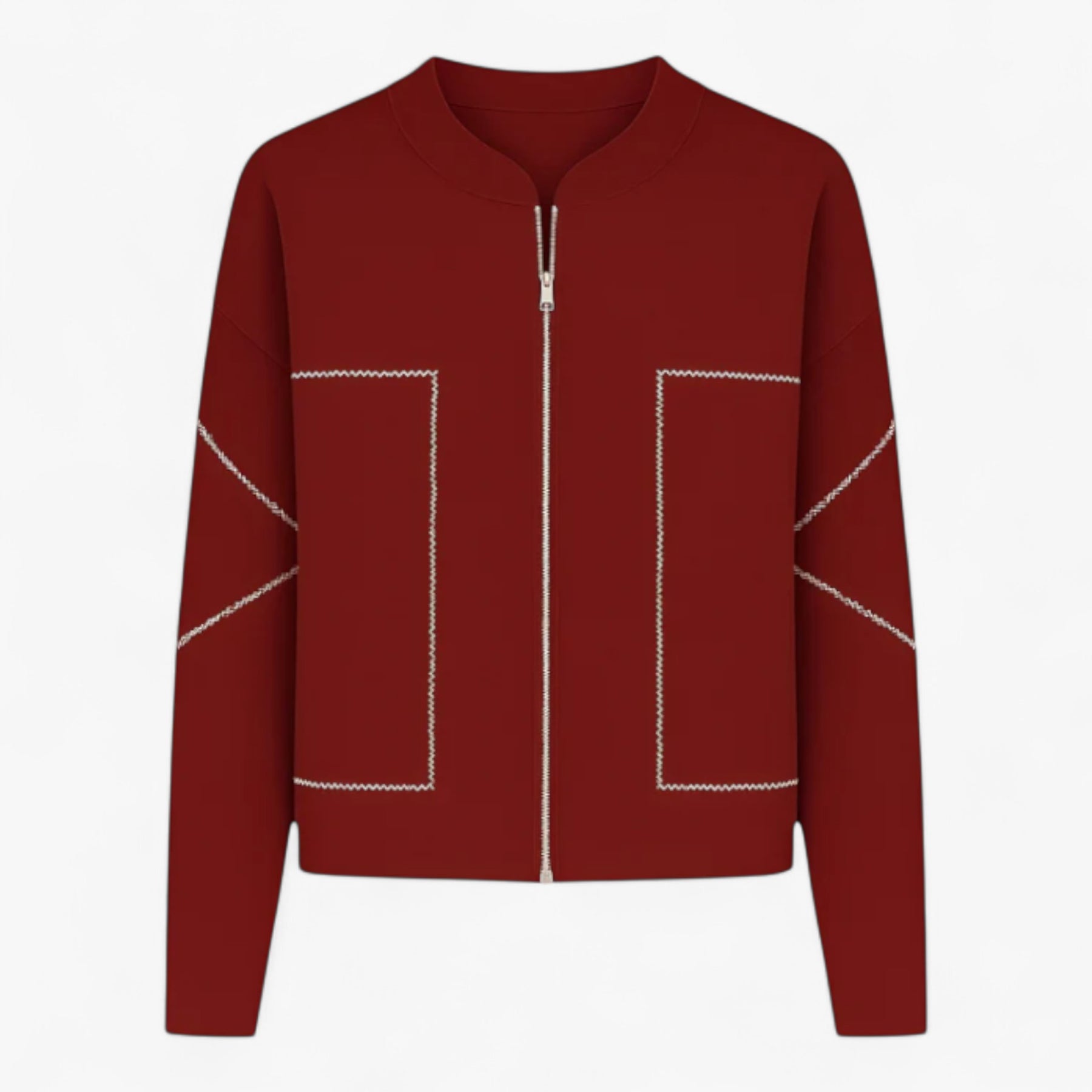 Clothes : Clara | Licht en elegant jasje in Rood van Pantino