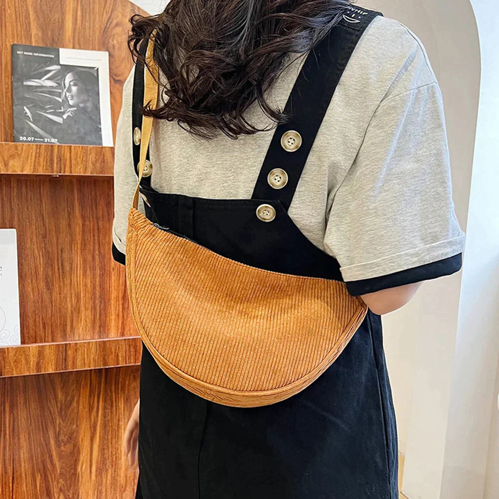 bags : Jianna - Stijlvolle Corduroy Kruisbody Tassen in van Pantino