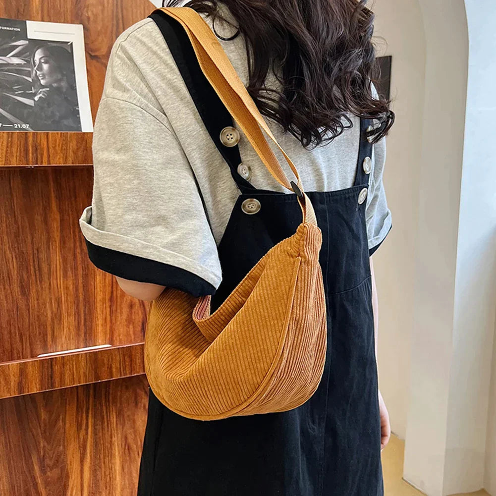 bags : Jianna - Stijlvolle Corduroy Kruisbody Tassen in van Pantino