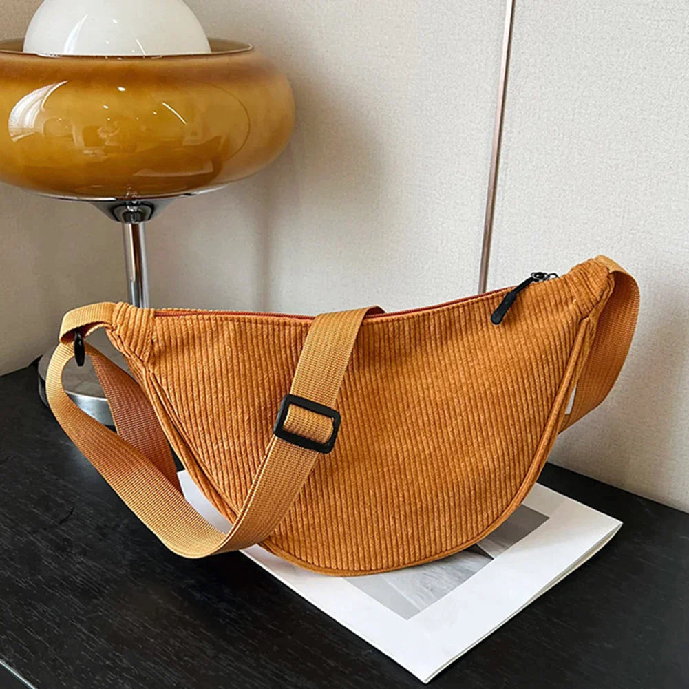 bags : Jianna - Stijlvolle Corduroy Kruisbody Tassen in van Pantino