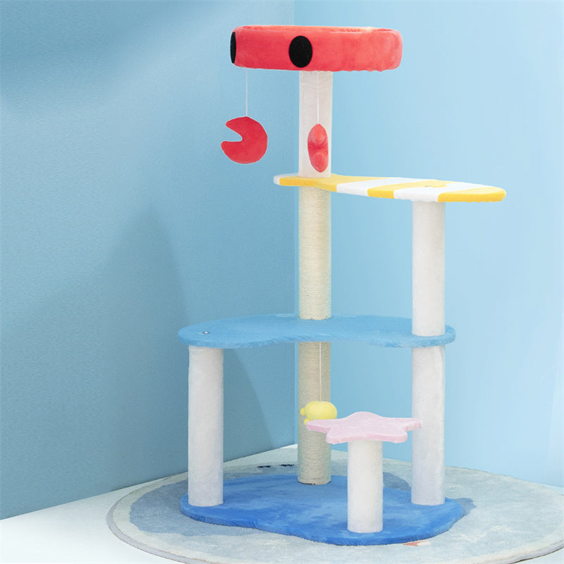 pets : Kat krab boom in van Pantino